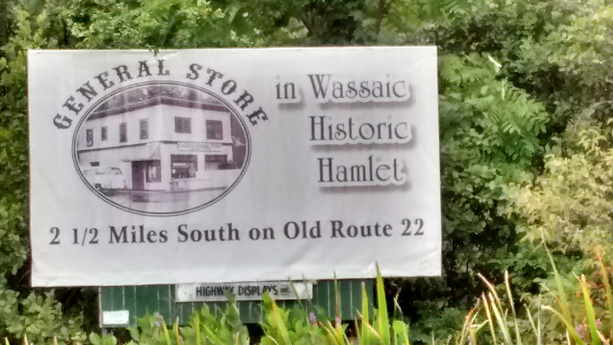 Calsi's Wassaic General Store sign